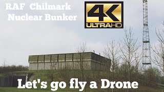 RGHQ RAF Chilmark Nuclear Bunker phantom 4K [upl. by Warila]