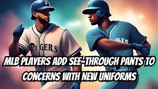 MLB Players Add SeeThrough Pants to Concerns with New Uniforms  NY Sports News [upl. by Fredek]