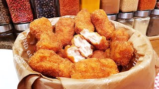 Csirke nuggets házilag Szoky konyhája [upl. by Nirrok]