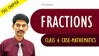 Fractions full chapter  Mathematics  Class 6  CBSE Syllabus [upl. by Kelleher]