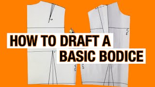 HOW TO MAKE A BASIC BODICE [upl. by Malvie]