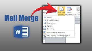 📧 How to Use Mail Merge in MS Word StepbyStep 📄  Simple Guide for Beginners 💡viralvideo msword [upl. by Newra]