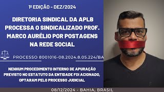 BAHIA DIRETORIA SINDICAL RESOLVE PROCESSAR O PROFESSOR MARCO AURÉLIO educação professores [upl. by Dnesnwot]