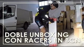 QUEDADA RACER MTB EN BARCELONA Y UNBOXING DOBLE CON VOSOTROS  BUSCO CÁMARA [upl. by Norah881]