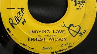 Ernest Wilson  Undying Love  Ernest amp Sound Dimension  Undying Version 7” Single Version [upl. by Valsimot]