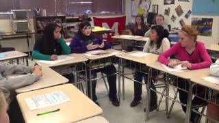 Walker Middle School Socratic Seminar [upl. by Felita]