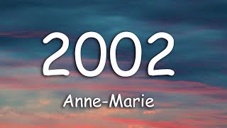 AnneMarie  2002 Lyrics [upl. by Azeret]