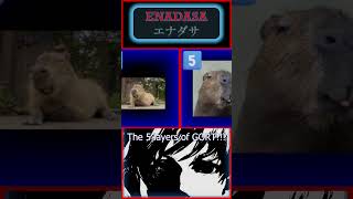 The 5 Layers of GORT capybara capy shortsvideo shortvideo shorts short [upl. by Araid]