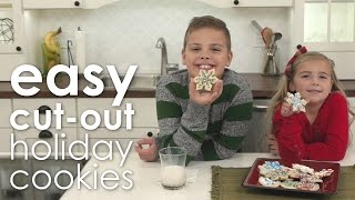 Easy CutOut Holiday Cookies [upl. by Anikas745]