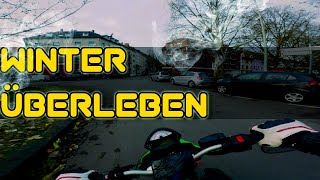 Motorrad fahren im Winter  Überlebenstipps für Motorradfahrer  ER6N [upl. by Margaret671]