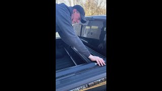 Full bed access with your Peragon truck bed cover [upl. by Tychon]