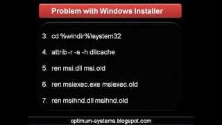 How To Fix Error 1706 in Windows 7 Vista and XP [upl. by Diet348]