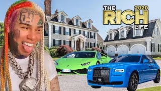 Tekashi 6ix9ine  The Rich Life  5 Million Dollar Mansion Lamborghini Rolls Royce amp more [upl. by Luna]