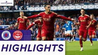 Rangers 13 Aberdeen  Dons Stun Rangers With 3Goal Win  cinch Premiership [upl. by Natek]