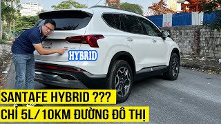 Tất tần tật về Hyundai Santafe Hybrid  Hiện đại mà không Hại Điện [upl. by Lucille383]