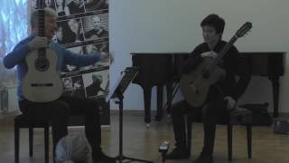 Fabio Zanon master class 2017 Moscow  Guitar Virtuosi festival 33 [upl. by Ynohta]