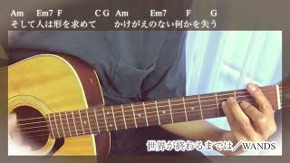 世界が終わるまでは／WANDS 【ギター弾き語り Sing and Play Guitar】 [upl. by Odareg837]