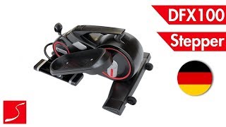 Sportstech DFX100 Stepper  Mini Heimtrainer im Büro und Zuhause [upl. by Budd]