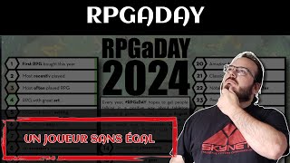 Répondons RPGaDAY 2024  23 [upl. by Easlehc]