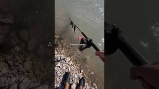 I found a brand new fishing combo in the RIVER👀 fishing shorts [upl. by Ariday876]