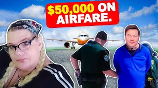 Victim Sent 50000 For Plane Tickets Internet Boyfriend Or Romance Scam [upl. by Tnomel]