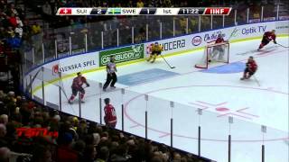 Switzerland v Sweden 35  2014 IIHF World Junior Championship [upl. by Lever73]