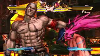 Street Fighter x Tekken  Bryan amp Jack X Story Mode [upl. by Kaete]