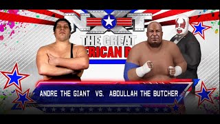 UFW Abdullah the Butcher vs Andre the Giant wwc iwapr [upl. by Curcio927]