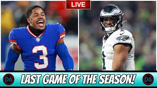 New York Giants vs Eagles Live Reaction  One More Game [upl. by Hedwig]