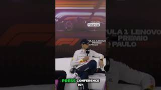 Max Verstappen dont see any british press  Post Race Press Conference  F1 Brazilian GP 2024 [upl. by Eirolav]