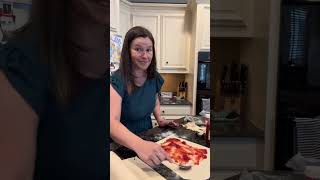 Homemade Giant Strawberry Pop Tart  Pillsbury Pie Crust Recipes  How to make Pop tarts easy recipe [upl. by Shelley550]