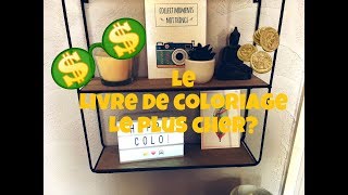 🤑 Le livre de coloriage le plus cher 🤑 [upl. by Direj568]