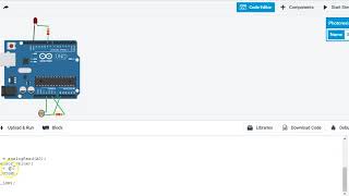 Interfacing of Photoresistor with Arduino tinkercad simulation [upl. by Nosreip]