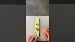 🥒 ROLLITOS DE CALABACÍN en 4 minutos al microondas Una manera fácil rápida y sana de prepararlo [upl. by Reham]