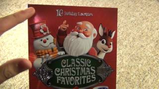 Classic Christmas Favorites 10 Holiday Favorites DVD Box Set Unboxing [upl. by Anialem603]