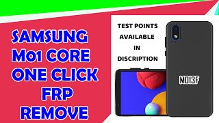 samsung M01 core FRP Removed by unlock tool M013F 1482021 [upl. by Nagaet]