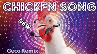 JGeco  Chicken Song With Rooster Dance 🪩 2024 [upl. by Yerac]