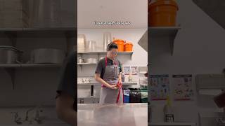 a day in my life with a 105 hr kitchen shift shorts [upl. by Lebatsirhc]