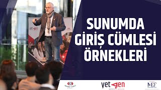 Sunum Giriş Cümlesi Örnekleri  Sunumda Açılış Konuşması 4 [upl. by Ynnot980]