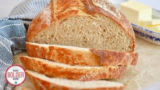 5Ingredient Artisanal Bread Recipe for Beginners [upl. by Atikel632]