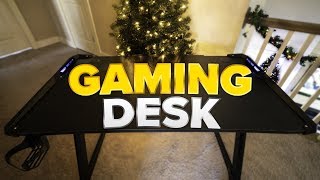 179 RGB Gaming Desk Review [upl. by Fredenburg768]