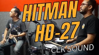 Hitman HD27 Electric Drum  Cek Sound [upl. by Norak]