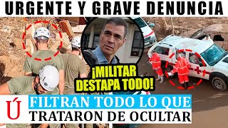 MILITARES DESPLEGADOS EN VALENCIA HABLAN y DENUNCIAN ESCÁNDALO de CRUZ ROJA los VECINOS por DANA [upl. by Annahsad157]