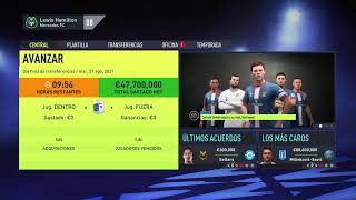 FIFA 22 Modo Carrera Mercedes FC Solo Canteranos 1 [upl. by Ellened]