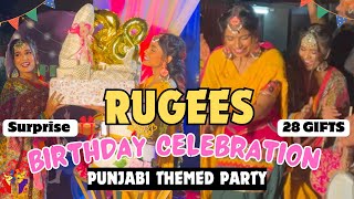 Rugees Birthday Celebration 🎉Full VLOG  28 Surprise gifts🎁 Full mastiDanceNightout gimaashi [upl. by Sutherlan710]