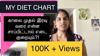 Indian Diet Chart  My Diet ChartEnglish Subtitles What I eat in a Day  Tamil Weight loss tips [upl. by Llabmik]