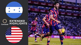 Honduras vs USA Extended Highlights  CONCACAF WCQ  CBS Sports Golazo [upl. by Helm]