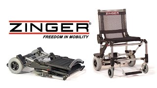 Zinger Folding Mobility Chair [upl. by Spiers]