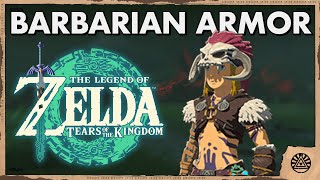 How to get the Barbarian Armor in Zelda Tears of the Kingdom [upl. by Assirehc]