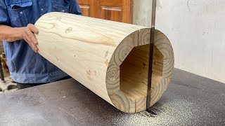 Extremely Special Handcrafted Woodworking Projects  How To Build Beautiful Tables With Basic Tools [upl. by Daegal]